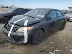 Toyota salvage cars for sale: 2012 Toyota Corolla Base