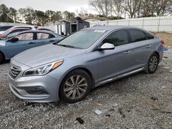 Vehiculos salvage en venta de Copart Fairburn, GA: 2015 Hyundai Sonata Sport
