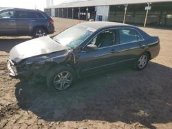 Salvage cars for sale at Phoenix, AZ auction: 2006 Honda Accord SE