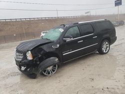 Salvage cars for sale from Copart Northfield, OH: 2014 Cadillac Escalade ESV Platinum