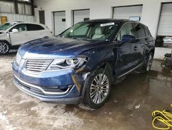 Lincoln mkx salvage cars for sale: 2017 Lincoln MKX Reserve