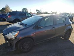 Salvage cars for sale from Copart Van Nuys, CA: 2014 Toyota Prius C