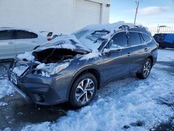 Salvage cars for sale at Farr West, UT auction: 2021 Subaru Outback Touring