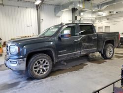 Salvage cars for sale from Copart Ontario Auction, ON: 2017 GMC Sierra K1500 SLT