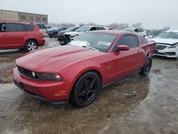 Salvage cars for sale at Kansas City, KS auction: 2010 Ford Mustang GT