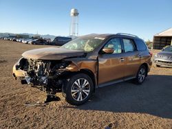 Nissan Pathfinder salvage cars for sale: 2017 Nissan Pathfinder S