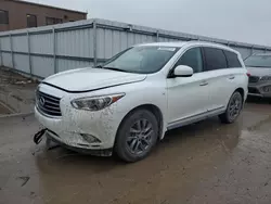 Salvage cars for sale at Kansas City, KS auction: 2015 Infiniti QX60