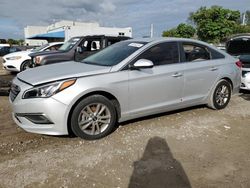 Hyundai salvage cars for sale: 2017 Hyundai Sonata SE