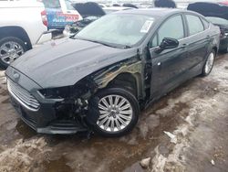 Ford Fusion Vehiculos salvage en venta: 2015 Ford Fusion S Hybrid