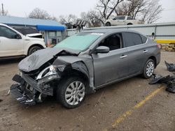 Vehiculos salvage en venta de Copart Wichita, KS: 2015 Nissan Sentra S