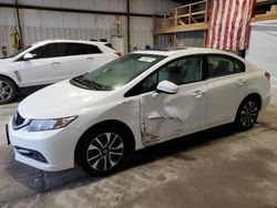 Salvage cars for sale from Copart Sikeston, MO: 2015 Honda Civic EX