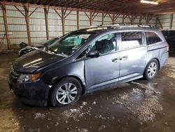 Salvage cars for sale from Copart London, ON: 2017 Honda Odyssey EX