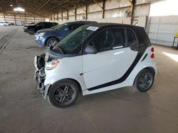 Smart salvage cars for sale: 2015 Smart Fortwo Pure