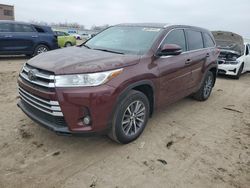 Toyota Highlander salvage cars for sale: 2018 Toyota Highlander SE