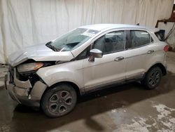 Salvage cars for sale from Copart Ebensburg, PA: 2021 Ford Ecosport S