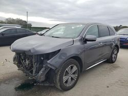 Salvage cars for sale from Copart Orlando, FL: 2019 Acura MDX