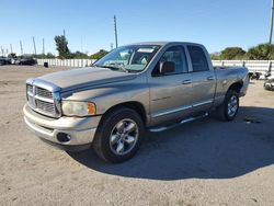 Salvage cars for sale from Copart Miami, FL: 2004 Dodge RAM 1500 ST