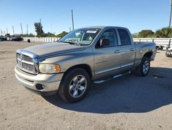 Salvage trucks for sale at Miami, FL auction: 2004 Dodge RAM 1500 ST