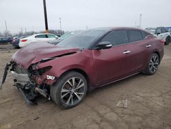 Nissan salvage cars for sale: 2018 Nissan Maxima 3.5S