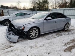 Salvage cars for sale from Copart Lyman, ME: 2015 Audi A4 Premium