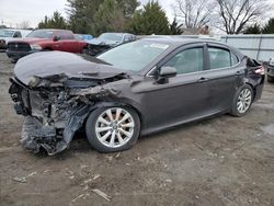 Toyota Camry salvage cars for sale: 2020 Toyota Camry LE