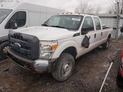 Salvage cars for sale from Copart Columbia Station, OH: 2012 Ford F250 Super Duty