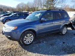 Salvage cars for sale at North Billerica, MA auction: 2012 Subaru Forester 2.5X Premium