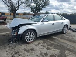 Audi A4 Premium salvage cars for sale: 2013 Audi A4 Premium