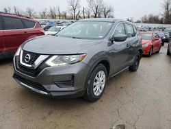 Salvage cars for sale at Bridgeton, MO auction: 2017 Nissan Rogue S