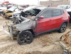 Jeep Compass Vehiculos salvage en venta: 2017 Jeep Compass Limited