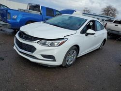 Chevrolet Cruze LS salvage cars for sale: 2017 Chevrolet Cruze LS