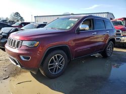 Jeep salvage cars for sale: 2017 Jeep Grand Cherokee Limited