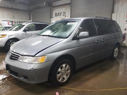 Honda Odyssey EX Vehiculos salvage en venta: 2002 Honda Odyssey EX