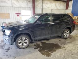 Salvage cars for sale from Copart Helena, MT: 2018 Volkswagen Atlas SE