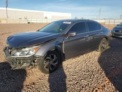 Salvage cars for sale from Copart Phoenix, AZ: 2016 Honda Accord LX