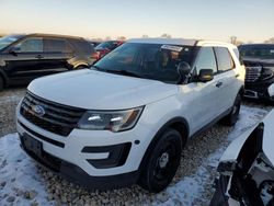 Salvage cars for sale from Copart Sikeston, MO: 2017 Ford Explorer Police Interceptor