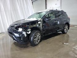 Salvage cars for sale from Copart Albany, NY: 2018 Toyota Rav4 HV Limited