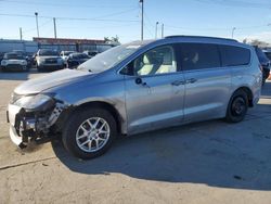 Salvage cars for sale from Copart Los Angeles, CA: 2021 Chrysler Voyager LXI