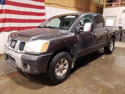 Salvage cars for sale from Copart Anchorage, AK: 2004 Nissan Titan XE