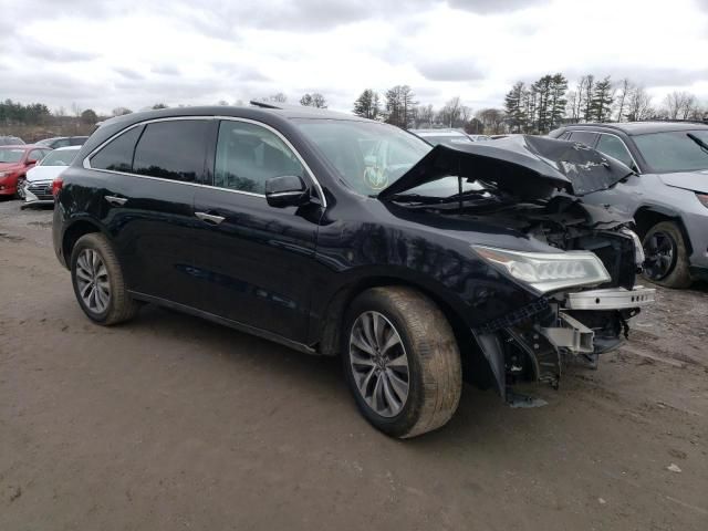 2016 Acura MDX Technology