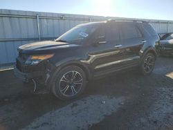 Salvage cars for sale at Kansas City, KS auction: 2014 Ford Explorer Sport