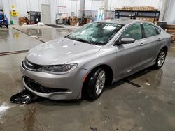 Salvage cars for sale at Wayland, MI auction: 2015 Chrysler 200 Limited