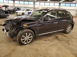 Salvage cars for sale at Wheeling, IL auction: 2016 Infiniti QX50
