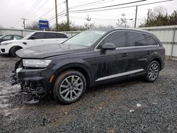 Salvage cars for sale at Hillsborough, NJ auction: 2019 Audi Q7 Premium Plus