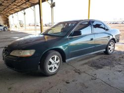 Honda Accord SE salvage cars for sale: 2000 Honda Accord SE