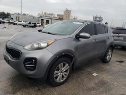 Salvage cars for sale from Copart New Orleans, LA: 2017 KIA Sportage LX