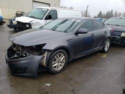 Salvage cars for sale from Copart Woodburn, OR: 2011 KIA Optima LX