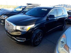 GMC salvage cars for sale: 2019 GMC Acadia Denali