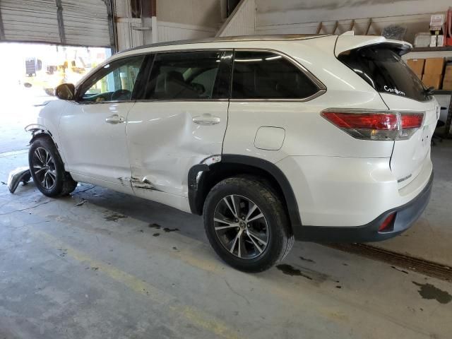 2016 Toyota Highlander XLE