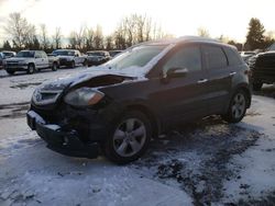 Acura salvage cars for sale: 2007 Acura RDX Technology